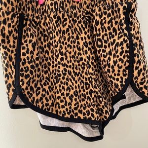 forever 21 leopard dolphin shorts
